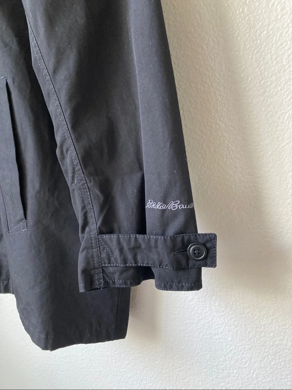 Eddie Bauer coat jacket quilted down zip out lining plaid lined sz 2xl
